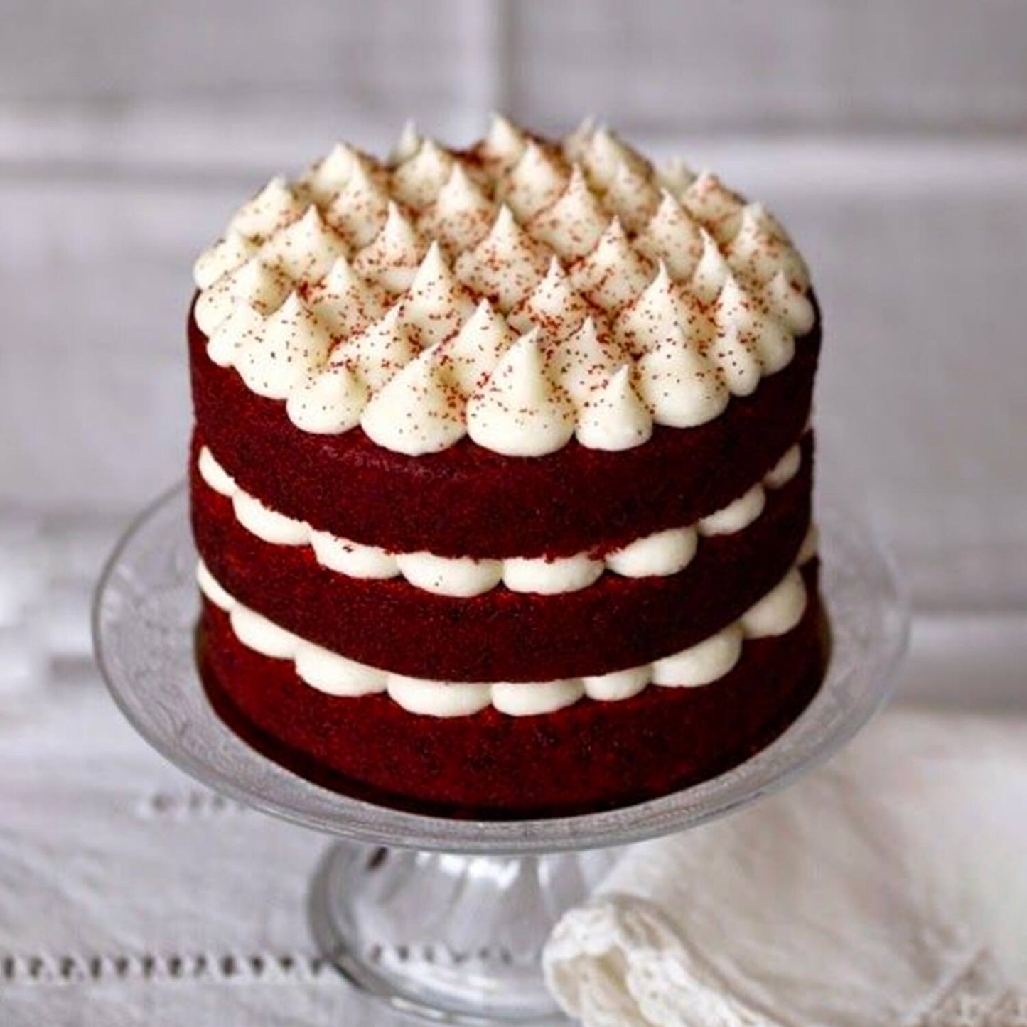 Icing Cream Naked Cake