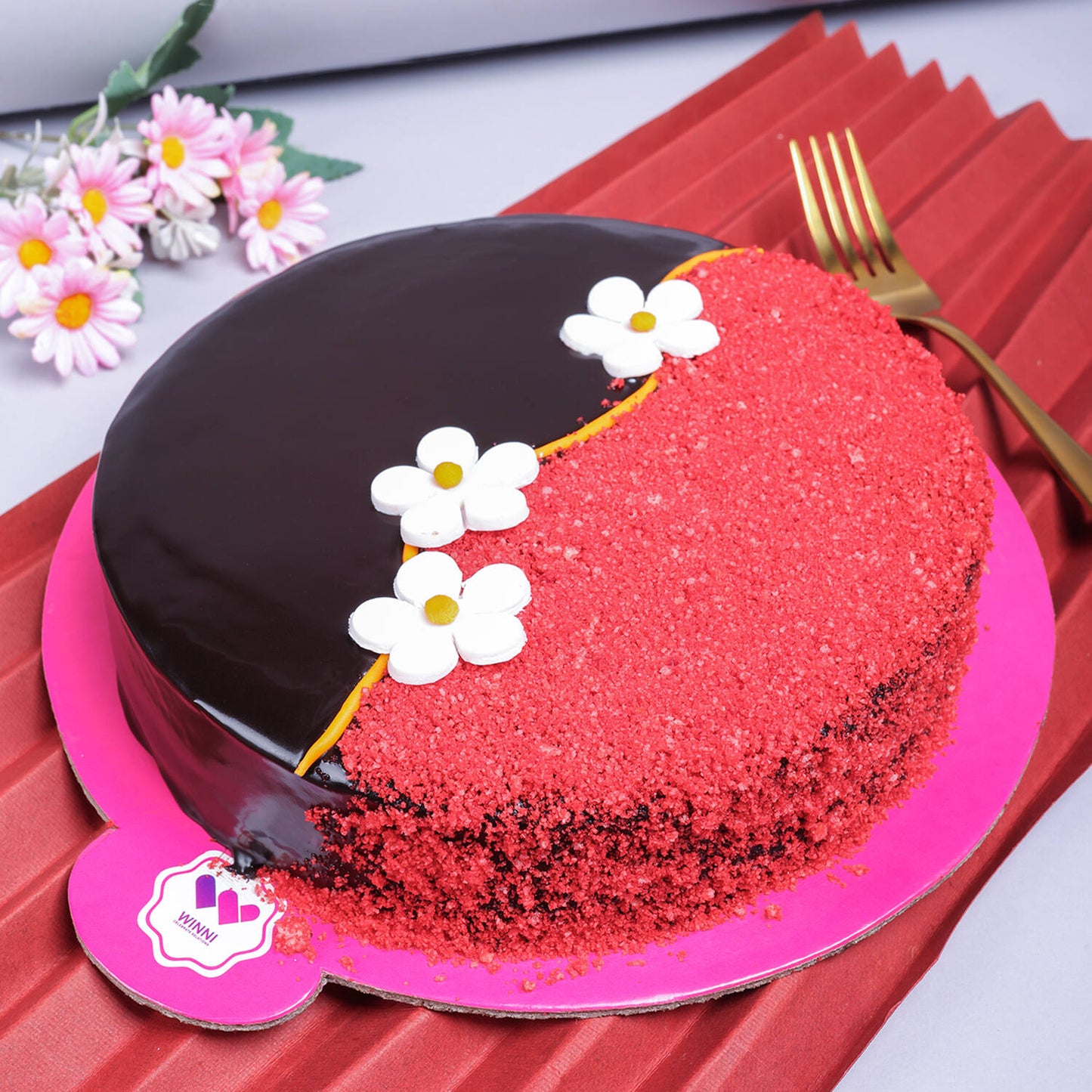 Luscious Choco Red Velvet Cake