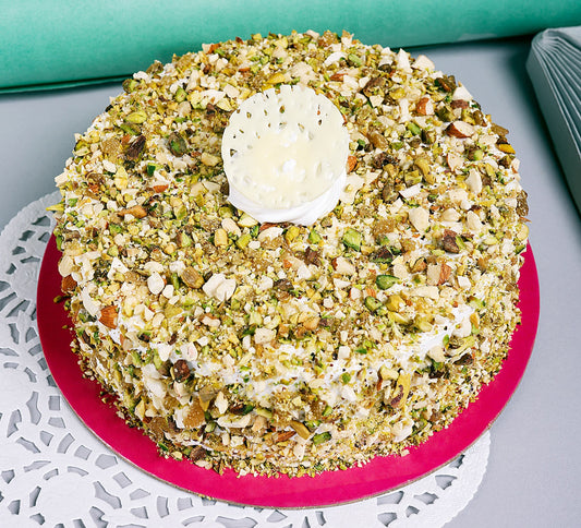 Celestial Vanilla Dryfruit Cake