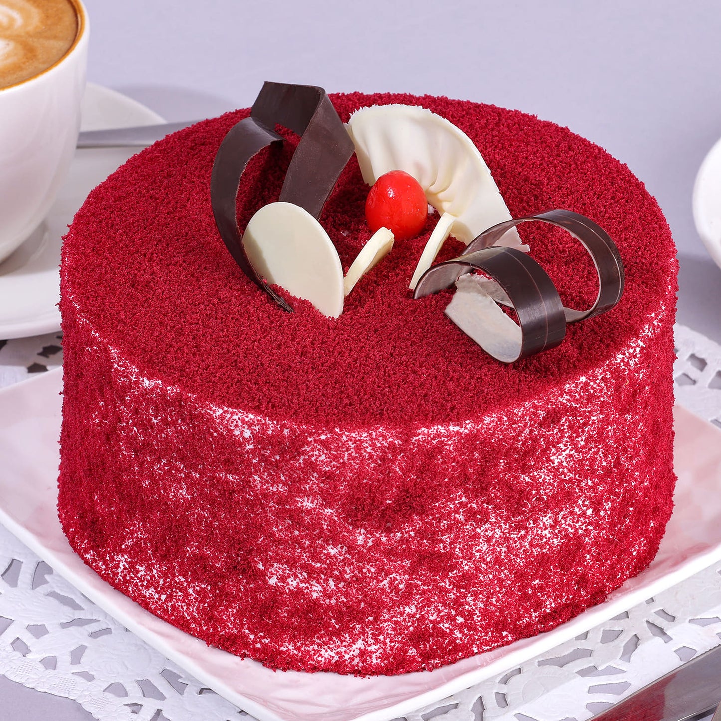 Tempting Red Velvet Cake