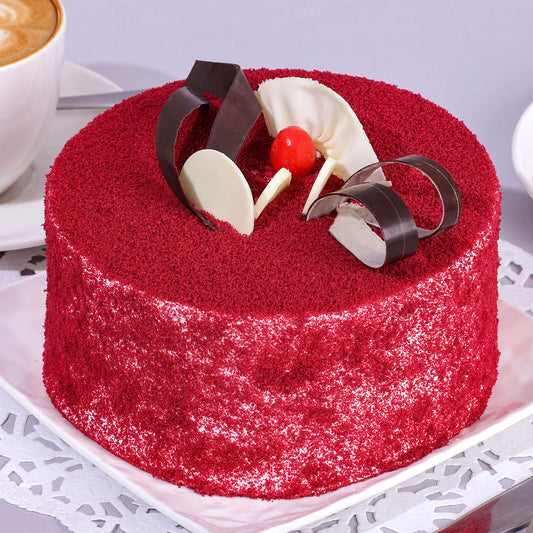 Tempting Red Velvet Cake
